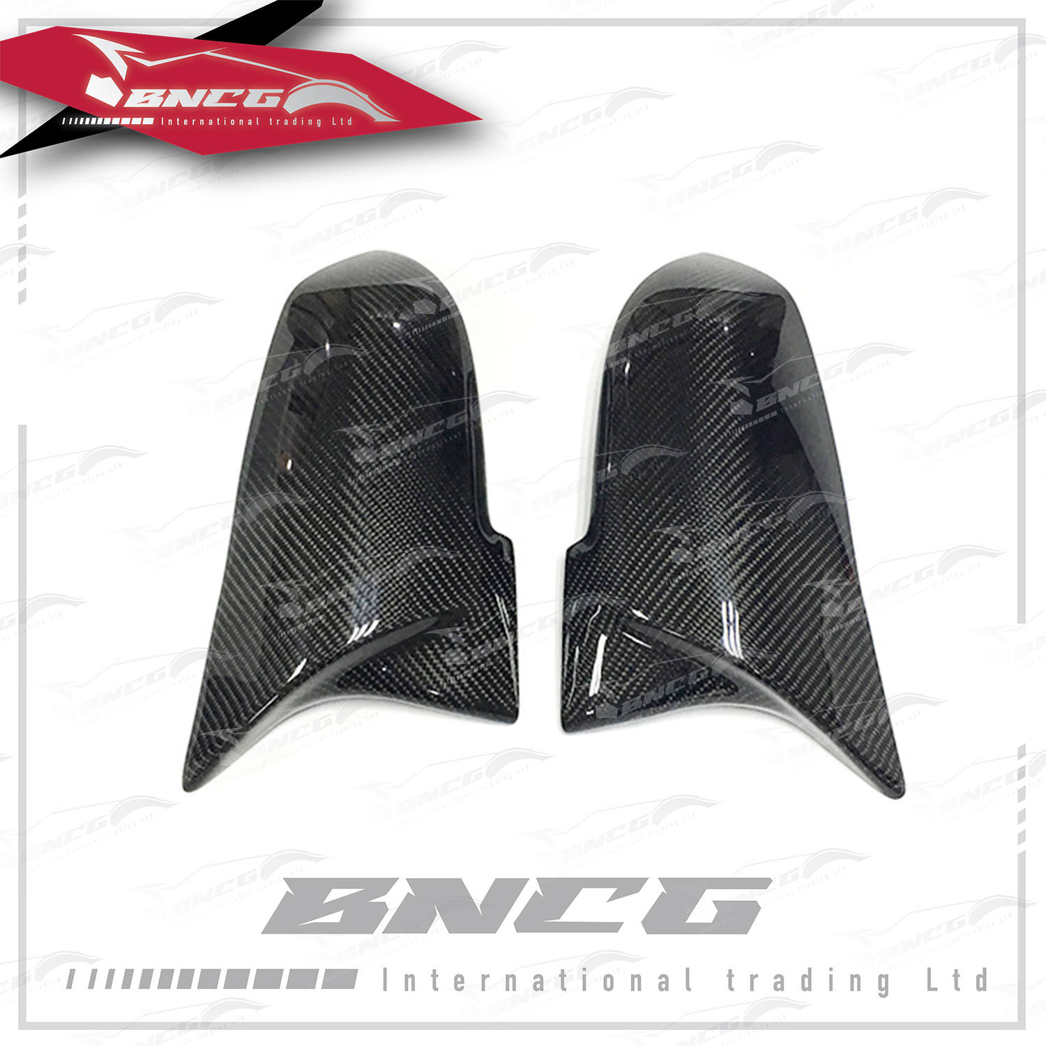 寶馬 BMW 1, 2, 3, 3GT, 4, X1, i3, M2 替換 AN牛角款 碳纖維 卡夢 外觀件 後照鏡殼