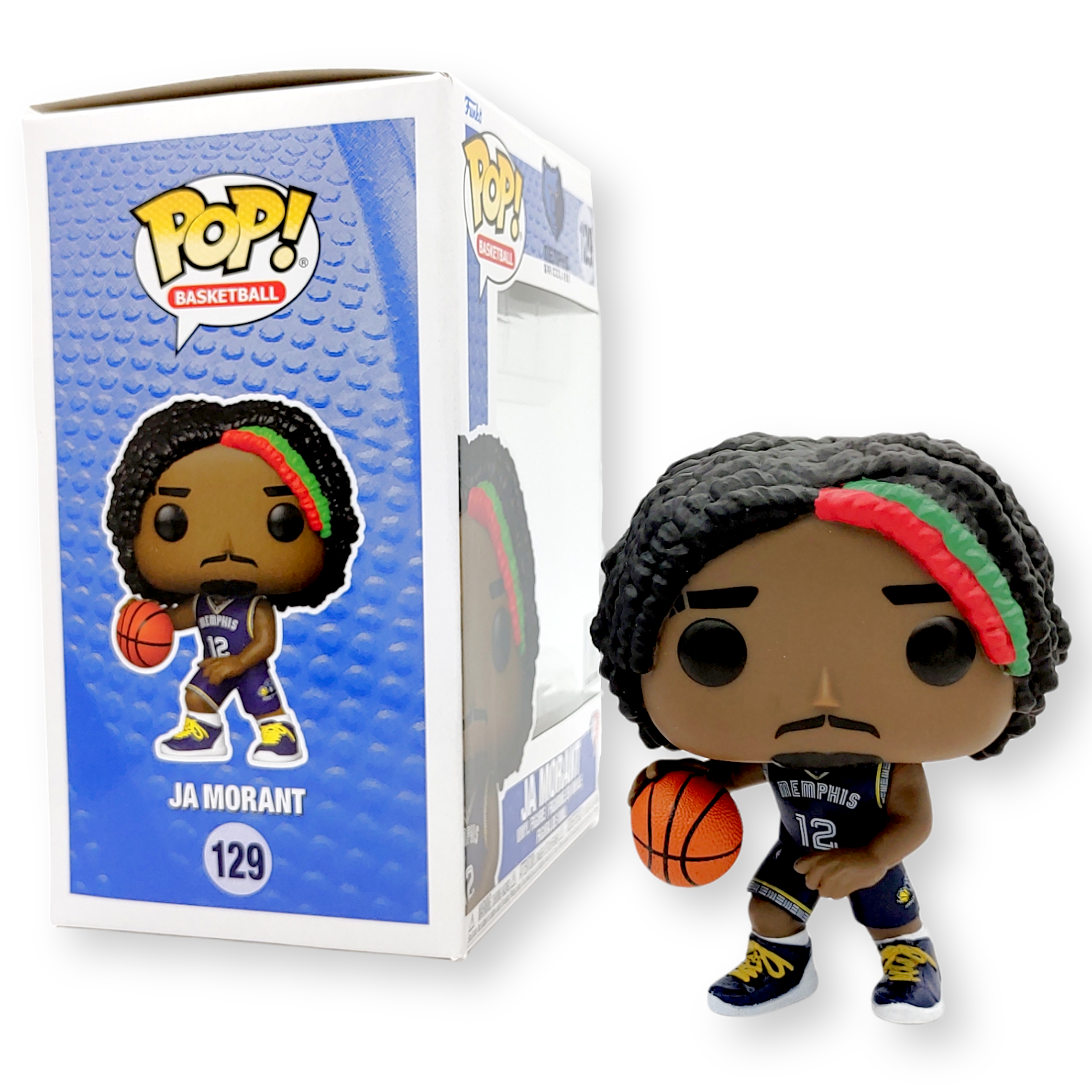 FUNKO POP<NBA>曼菲斯灰熊_渣·摩蘭特(2021 City Edition)-No.129