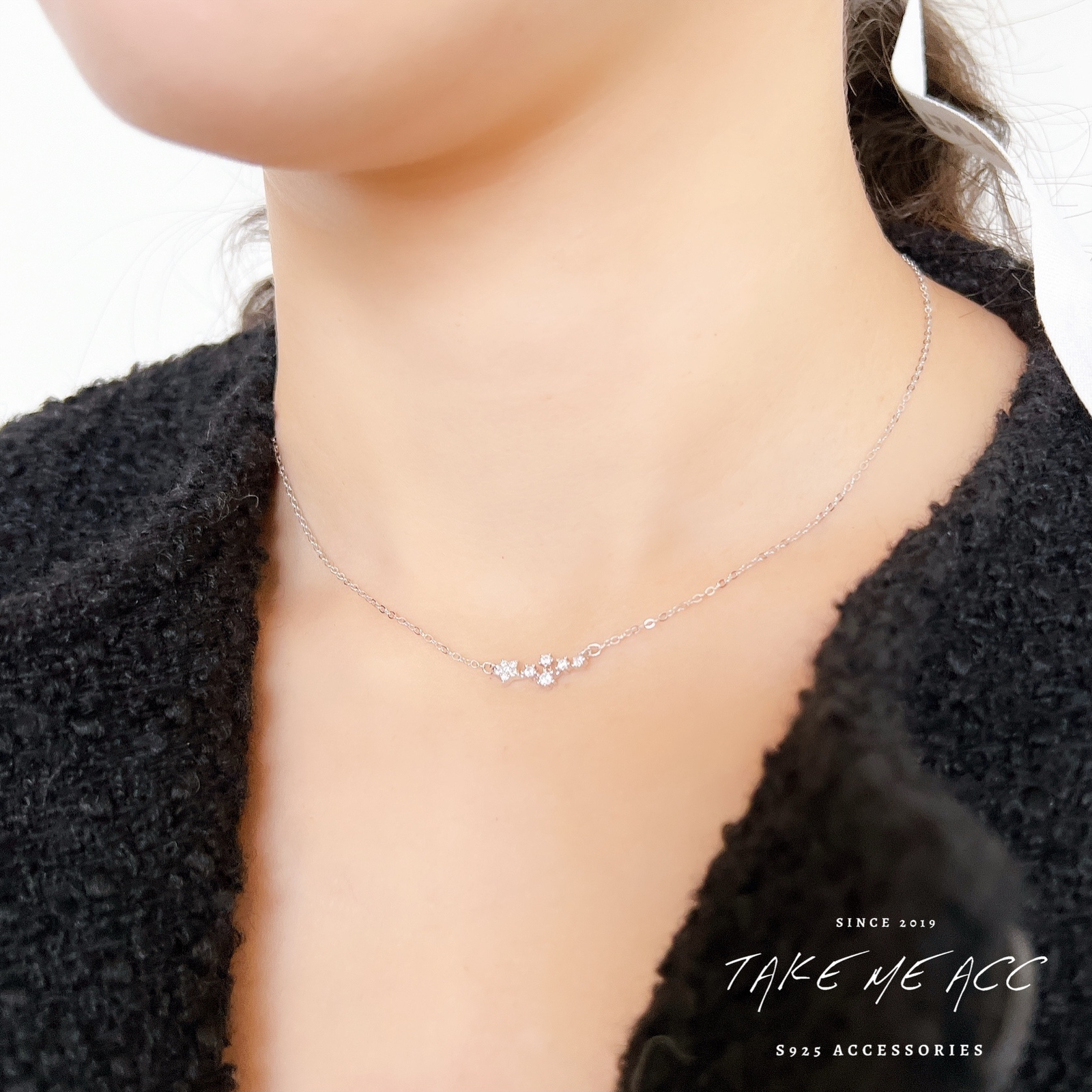 爲妳串流星｜純銀項鍊