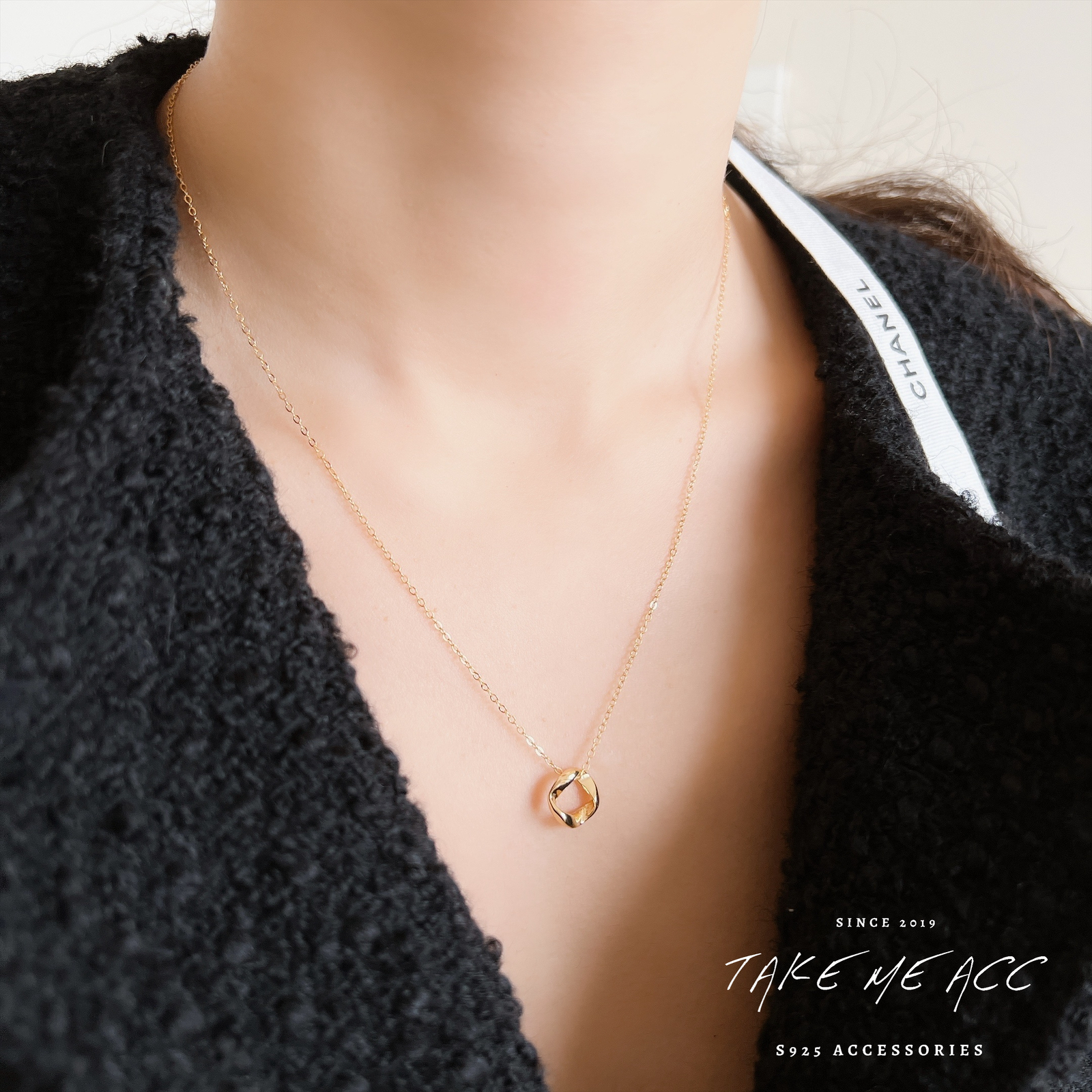 約定未來｜純銀項鍊