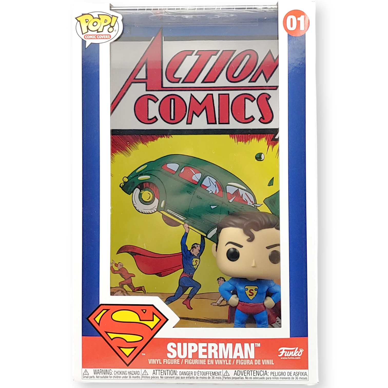 FUNKO POP <超人>超人(漫畫背景盒)-No.01