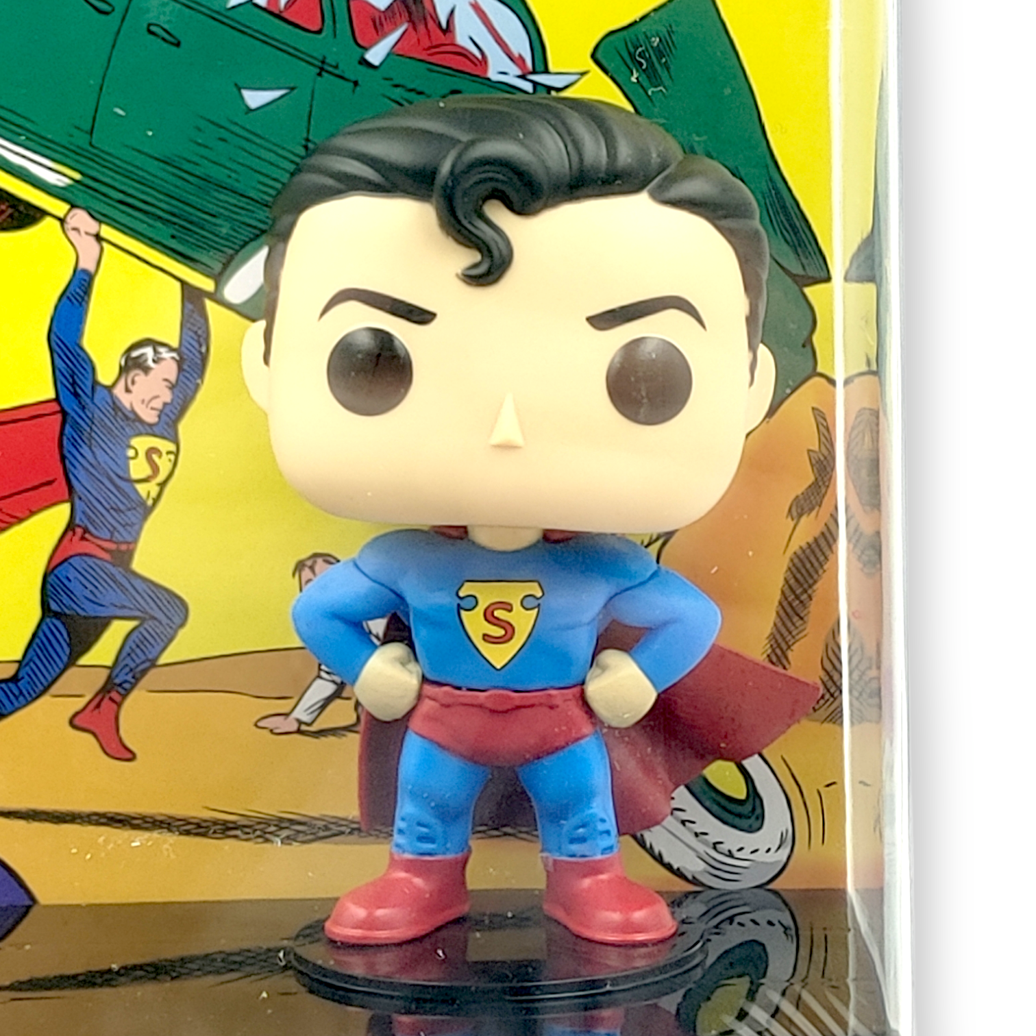 FUNKO POP <超人>超人(漫畫背景盒)-No.01