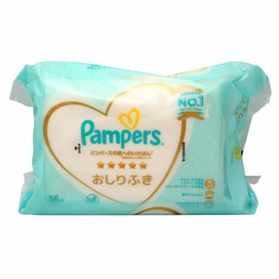 日本製 Pampers 日版 濕紙巾 56片x2包