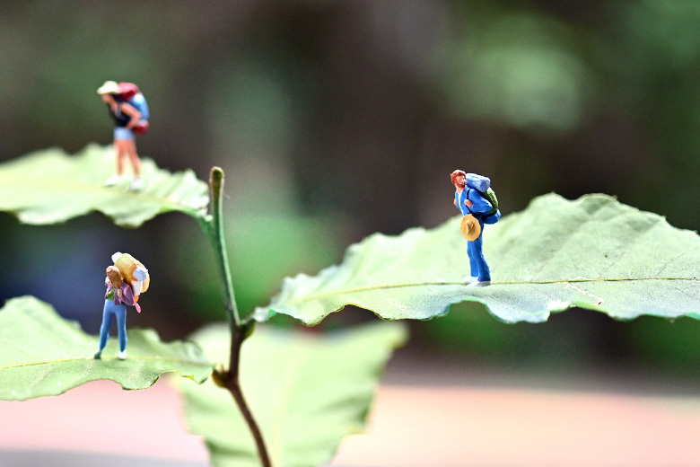 Preiser迷你小人 10113搭便車的旅人
