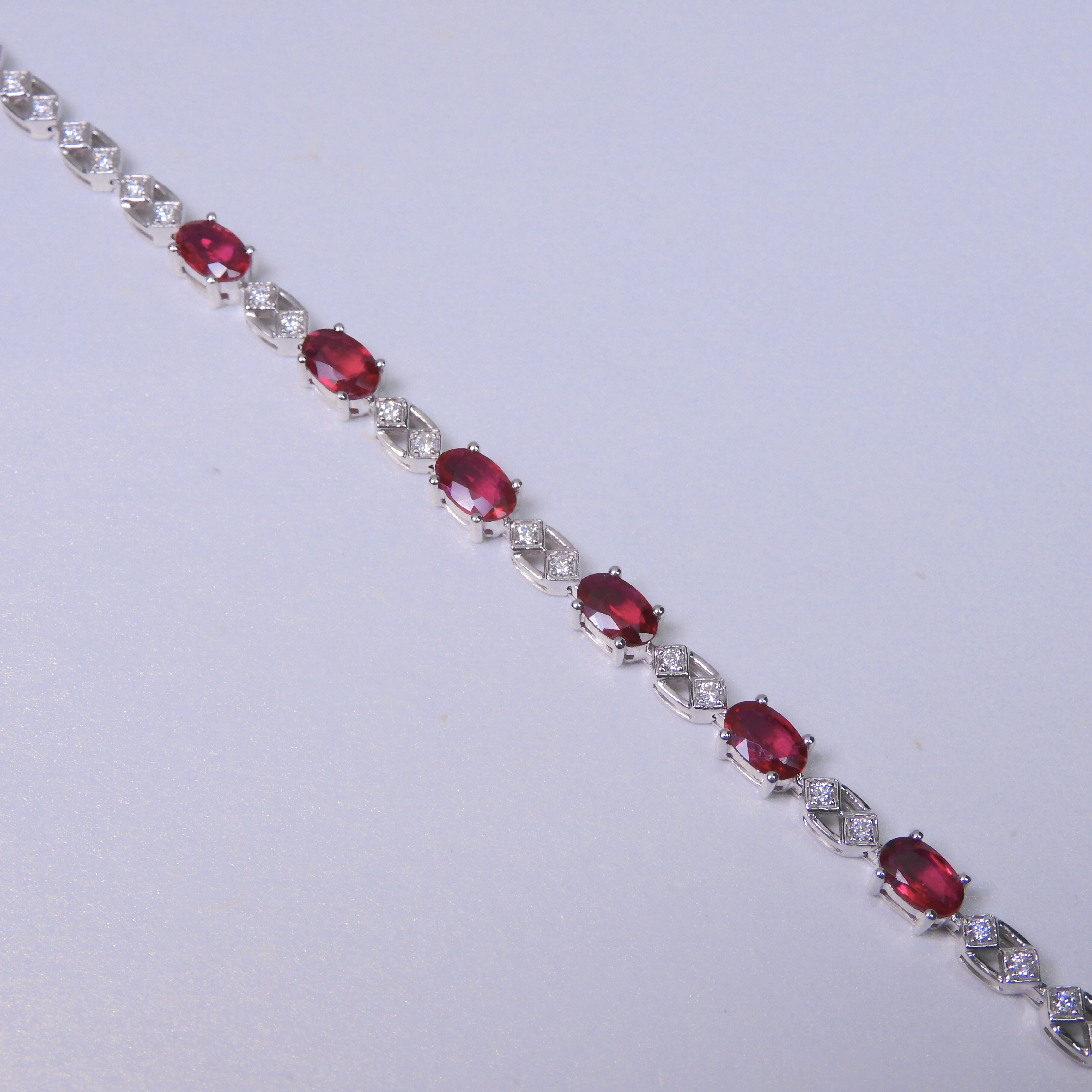 18K金 1.33ct 紅寶石手鏈