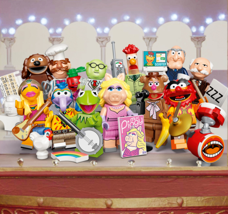 LEGO 71033 Minifigures - The Muppets 樂高人仔 : 慈善星輝布公仔系列 - 全套12款