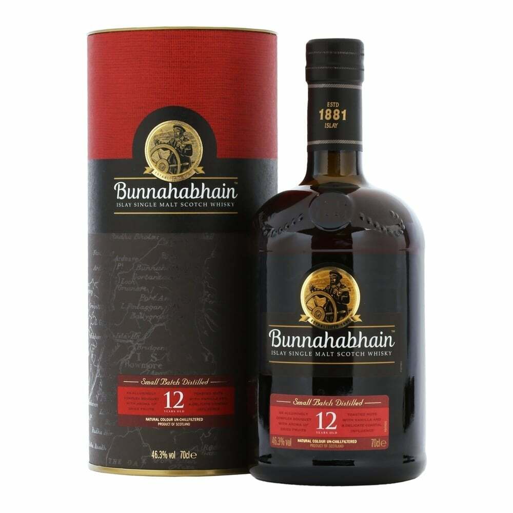布納哈本12年單一純麥威士忌 Bunnahabhain 12 Years Single Malt Whisky