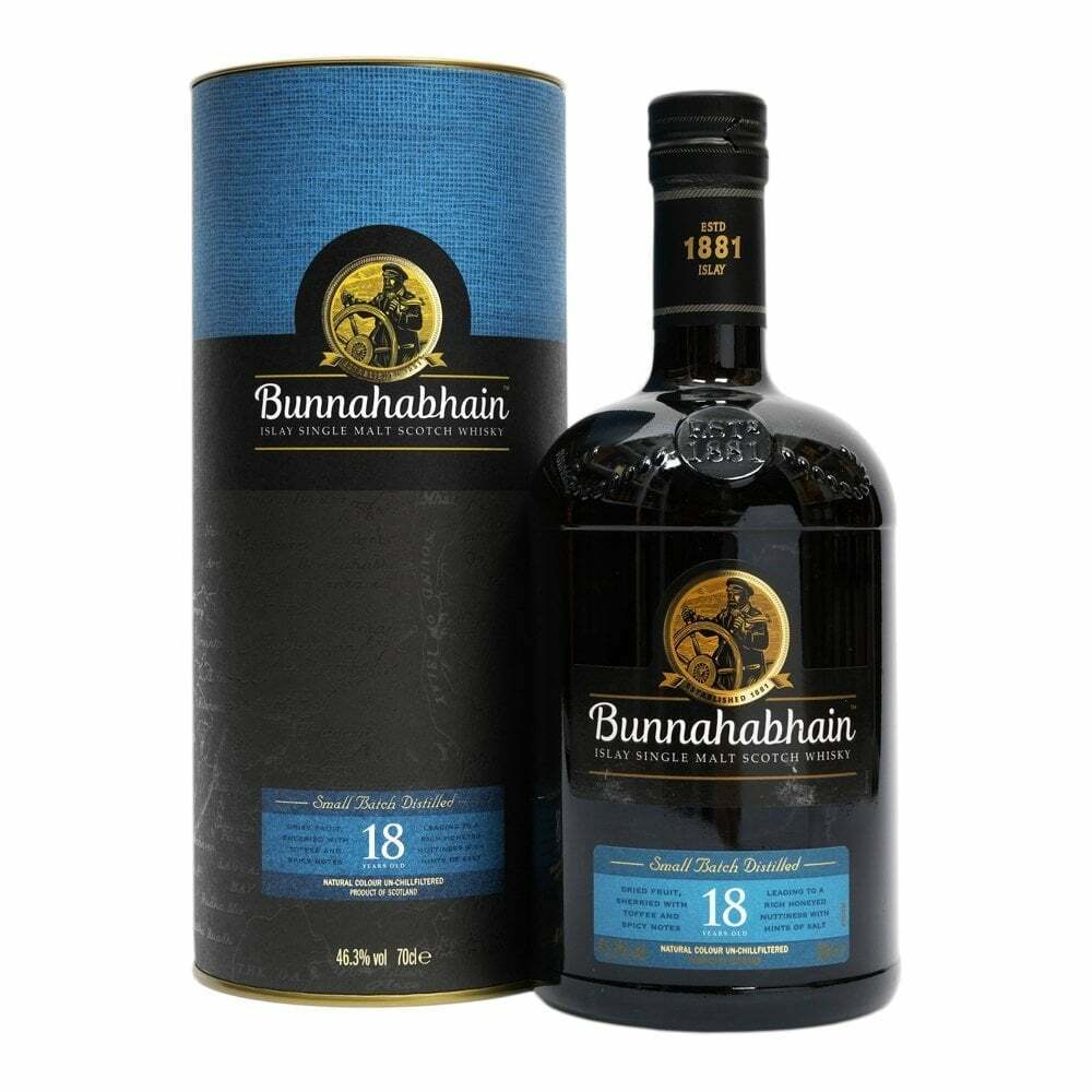 布納哈本18年單一純麥威士忌 Bunnahabhain 18 Years Single Malt Whisky
