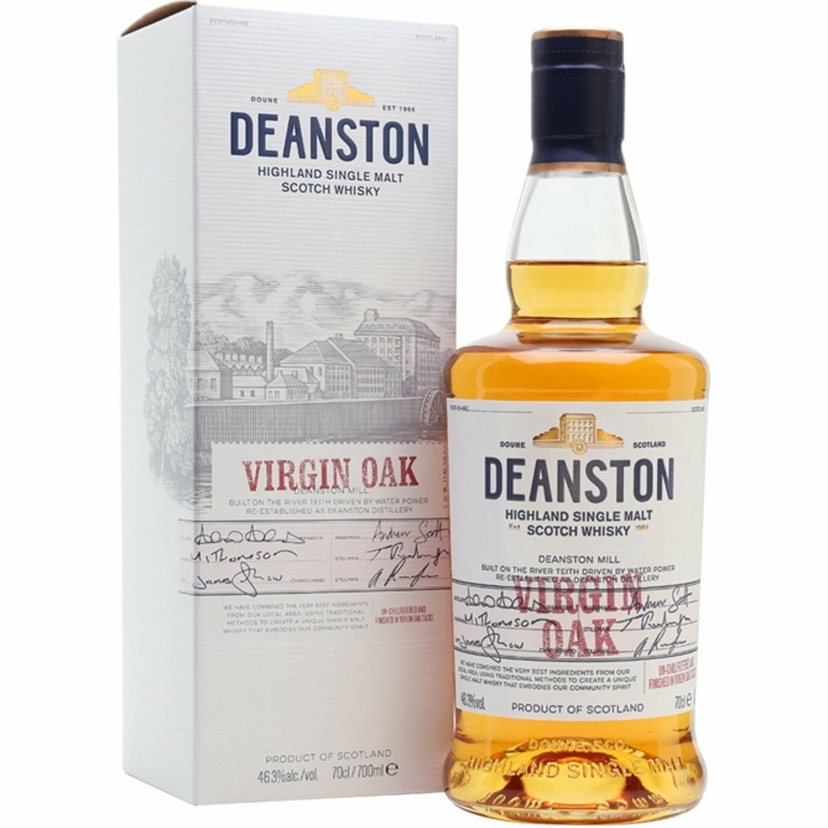 汀士頓初次桶單一純麥威士忌 Deanston Virgin Oak Single Malt Whisky