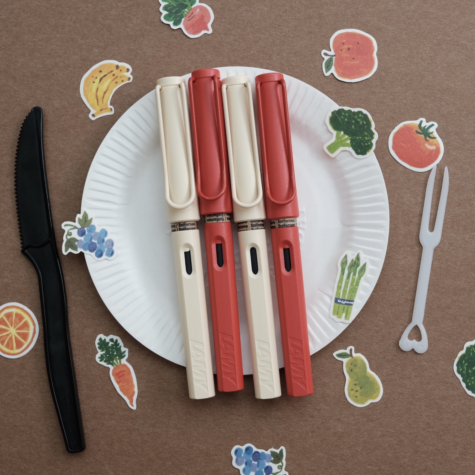 限量 2022 狩獵 safari 草莓戀人&奶油慕斯｜LAMY 德國