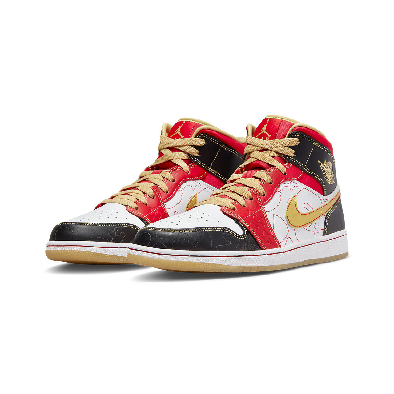 AIR JORDAN 1 MID SE GC 喜慶-DV0576 176