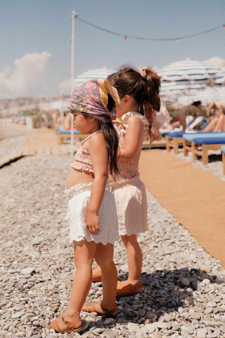 Louise Misha-Clemoune Short(Off White)