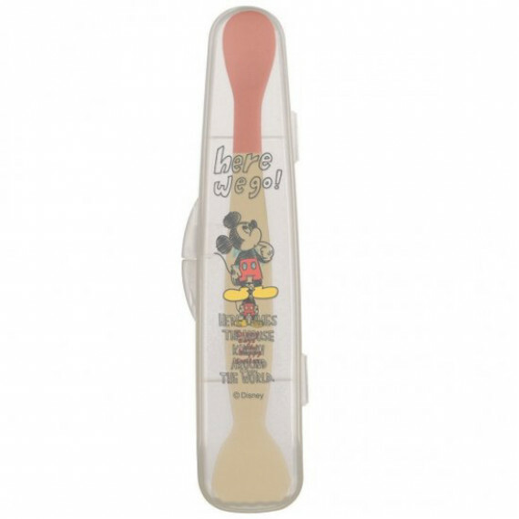 Skater 幼兒離乳餵食匙羹連盒 Mickey Mouse