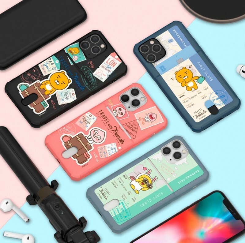 Kakao Friends - Soft Card Case - 貼身防撞卡槽手機保護軟殼 S2 13 S22