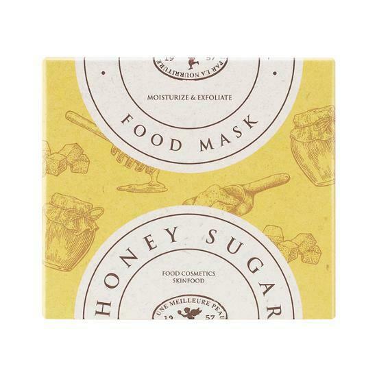 SkinFood Moisturize & Exfoliate Honey Sugar Food Mask 120g