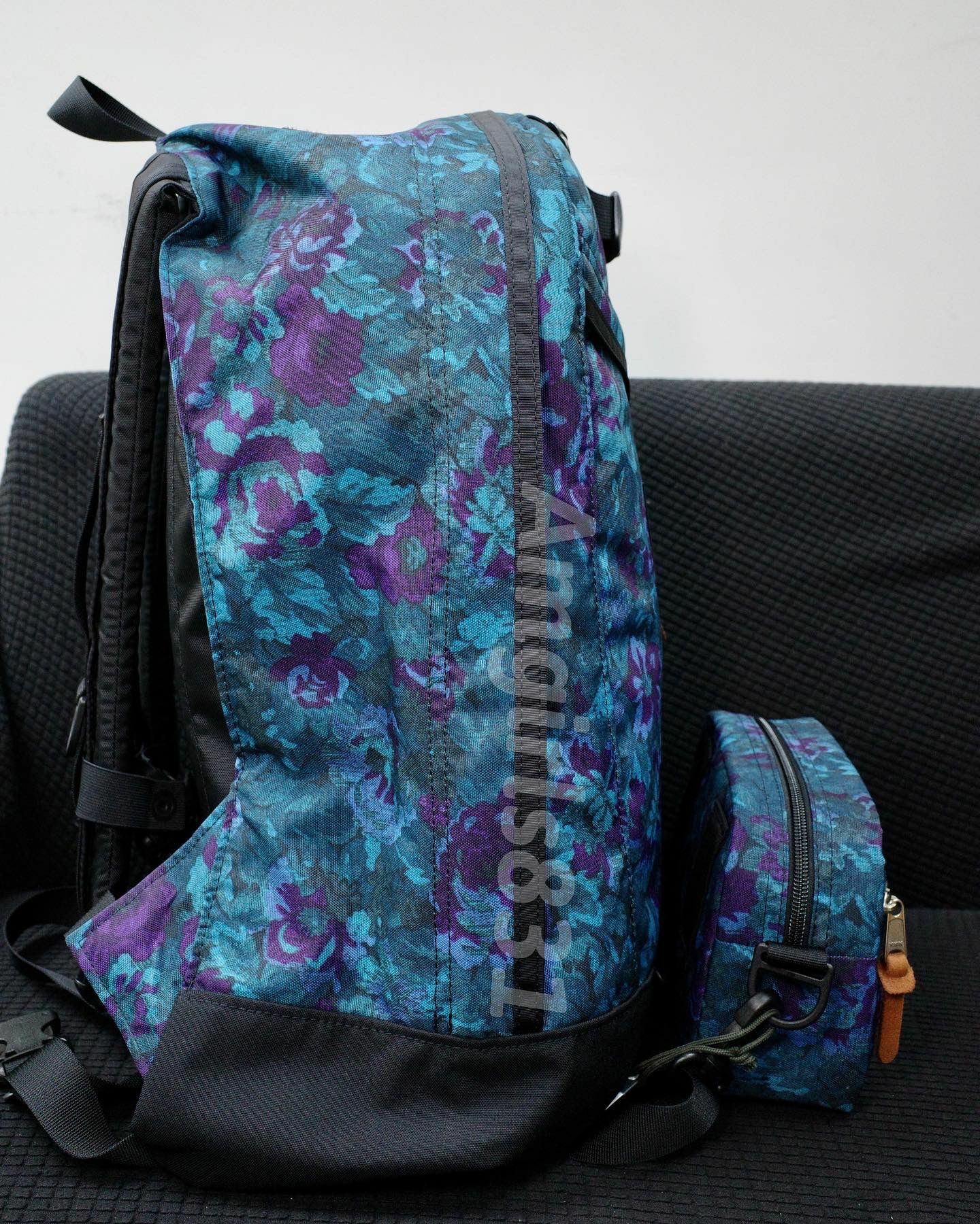 Gregory day pack Blue tapestry +  GREGORY PADDED SHOULDER POUCH S Blue tapestry