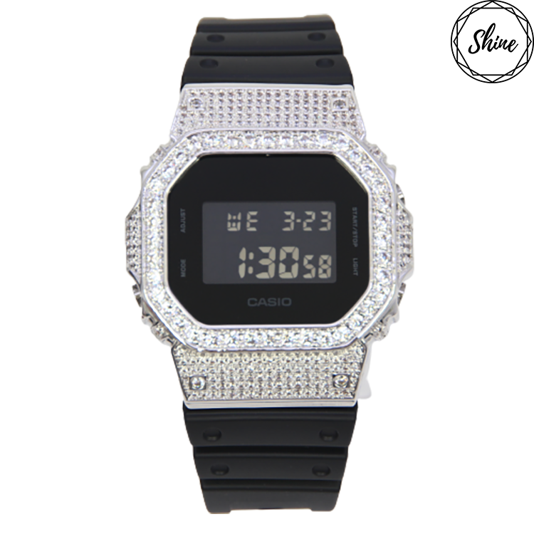 銀色  改裝手錶 DW-5600BB-1 - 經典