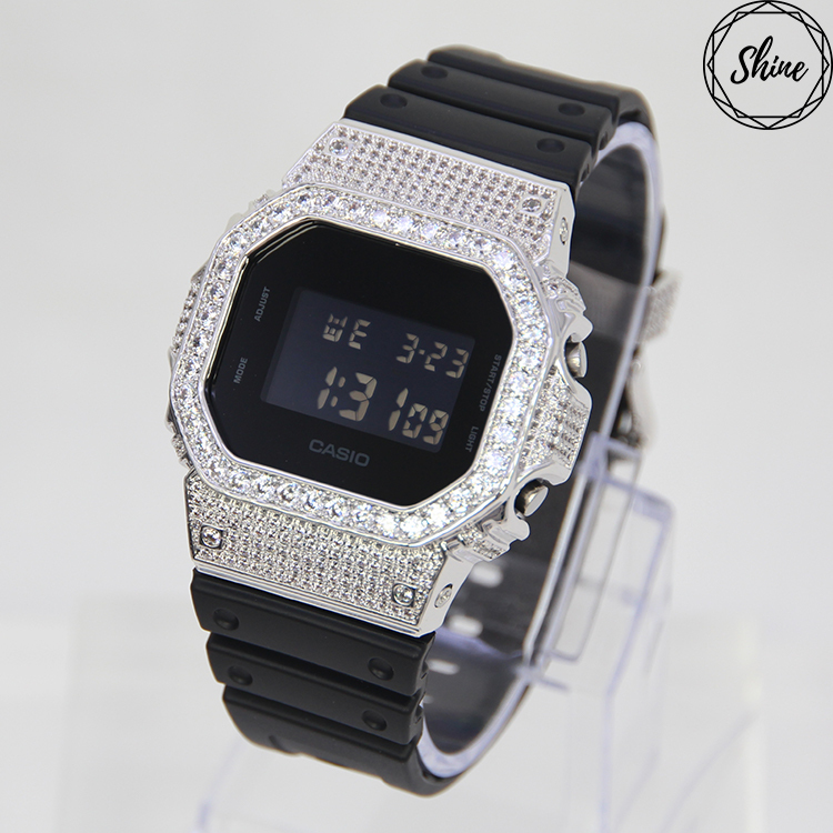 銀色  改裝手錶 DW-5600BB-1 - 經典