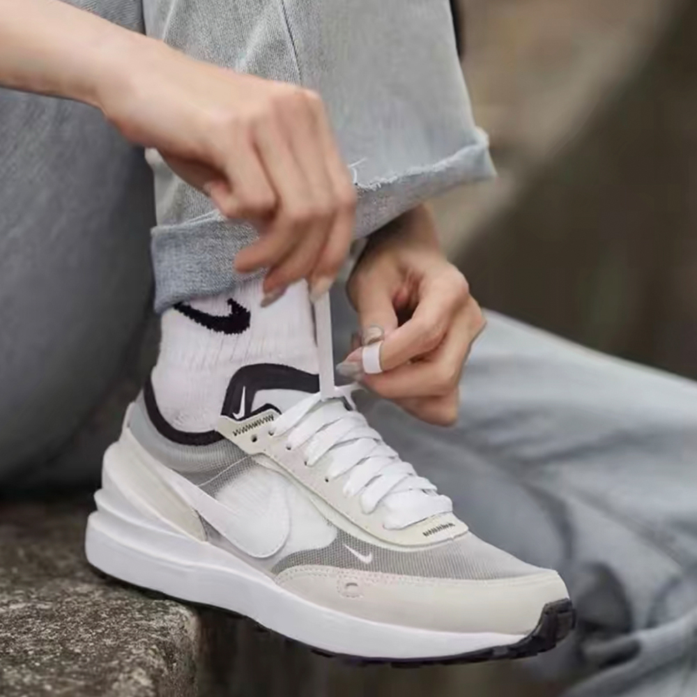 Nike Waffle One 灰白 平民款Sacai DC0481-100 / DA7995-100