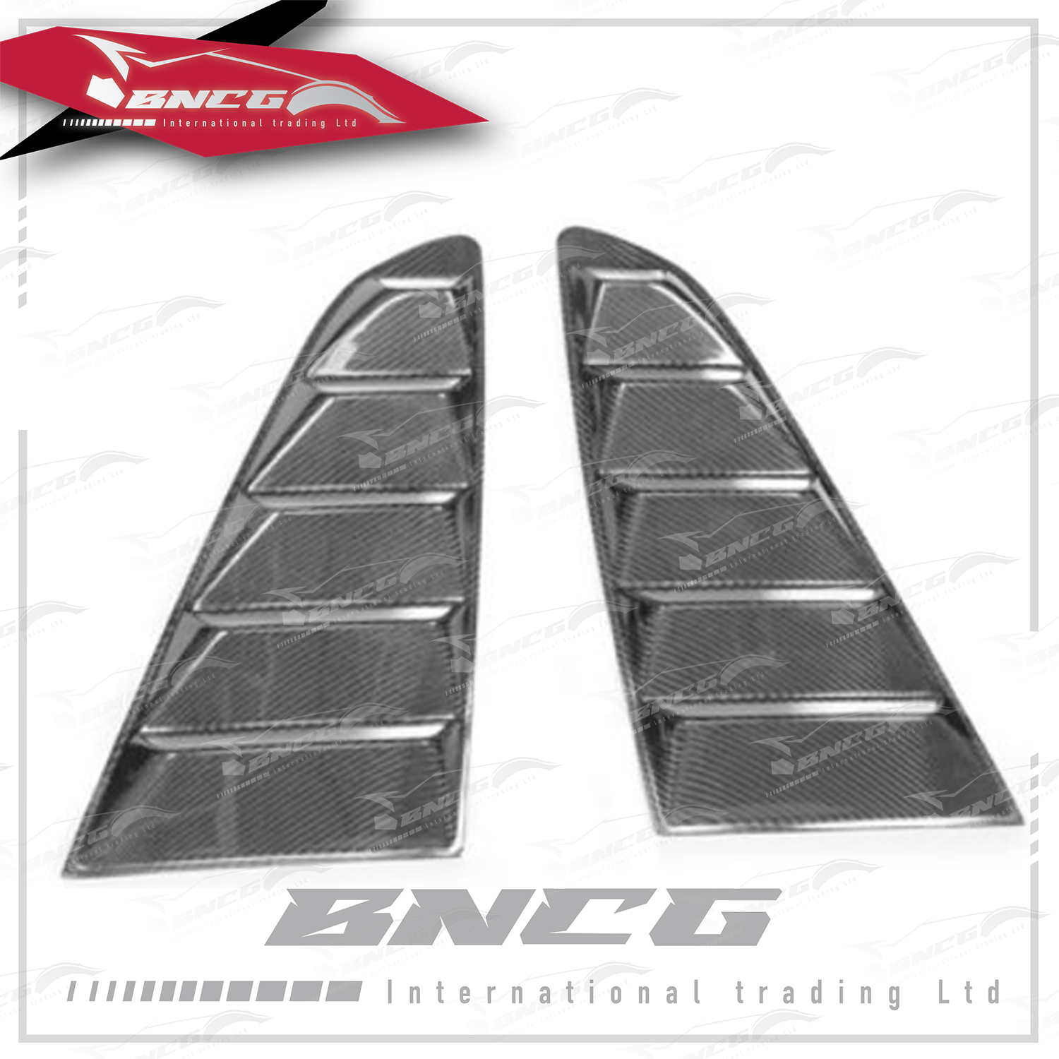 福特 野馬 Ford Mustang 15-17年式 改裝 卡夢 碳纖維 外觀件 空力套件 三角窗 飾板