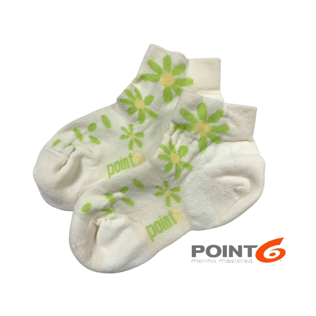 Point 6. wildflower - extra light mini crew #2831 #White