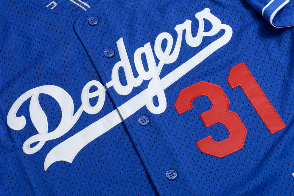 Mitchell & Ness 洛杉磯道奇隊 Mike Piazza 1997 打擊練習衫 球衣