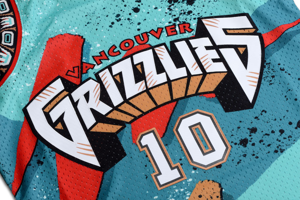 Mitchell & Ness 溫哥華灰熊隊 Mike Bibby Hyper Swingman 球衣