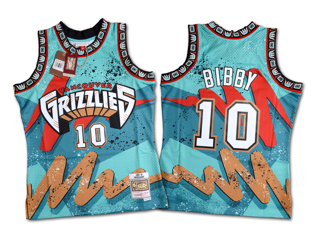 Mitchell & Ness 溫哥華灰熊隊 Mike Bibby Hyper Swingman 球衣