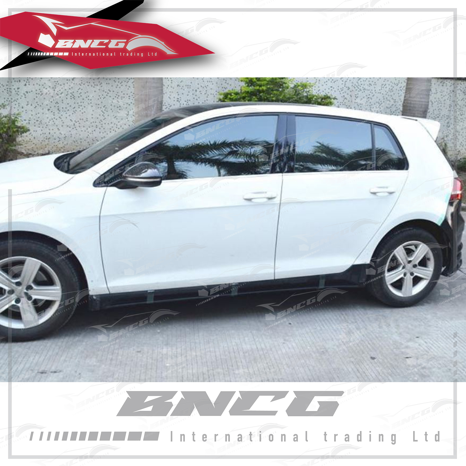 福斯 Volkswagen Golf 7 R400 14-17年式 改裝 卡夢 碳纖維 外觀件 空力套件 側裙 側定風翼