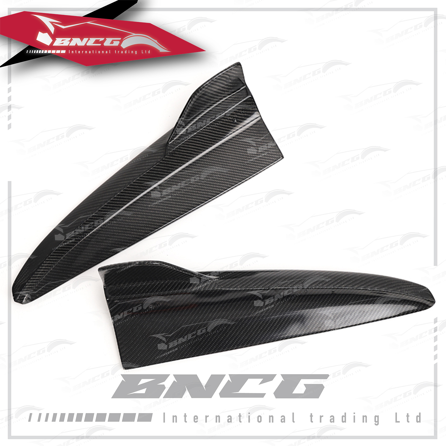 賓士 Benz C Class W205 改裝 卡夢 碳纖維 外觀件 空力套件 後保桿 包角 【2件裝】