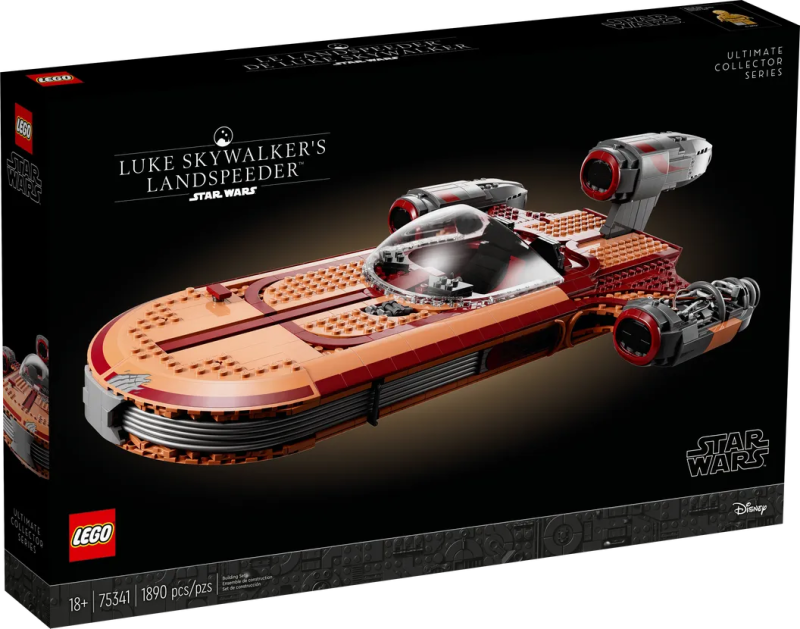 LEGO 75341 Luke Skywalker's Landspeeder™ - Luke Skywalker 的陸上飛艇 (Star Wars™ 星球大戰)