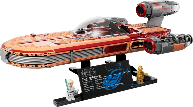 LEGO 75341 Luke Skywalker's Landspeeder™ - Luke Skywalker 的陸上飛艇 (Star Wars™ 星球大戰)