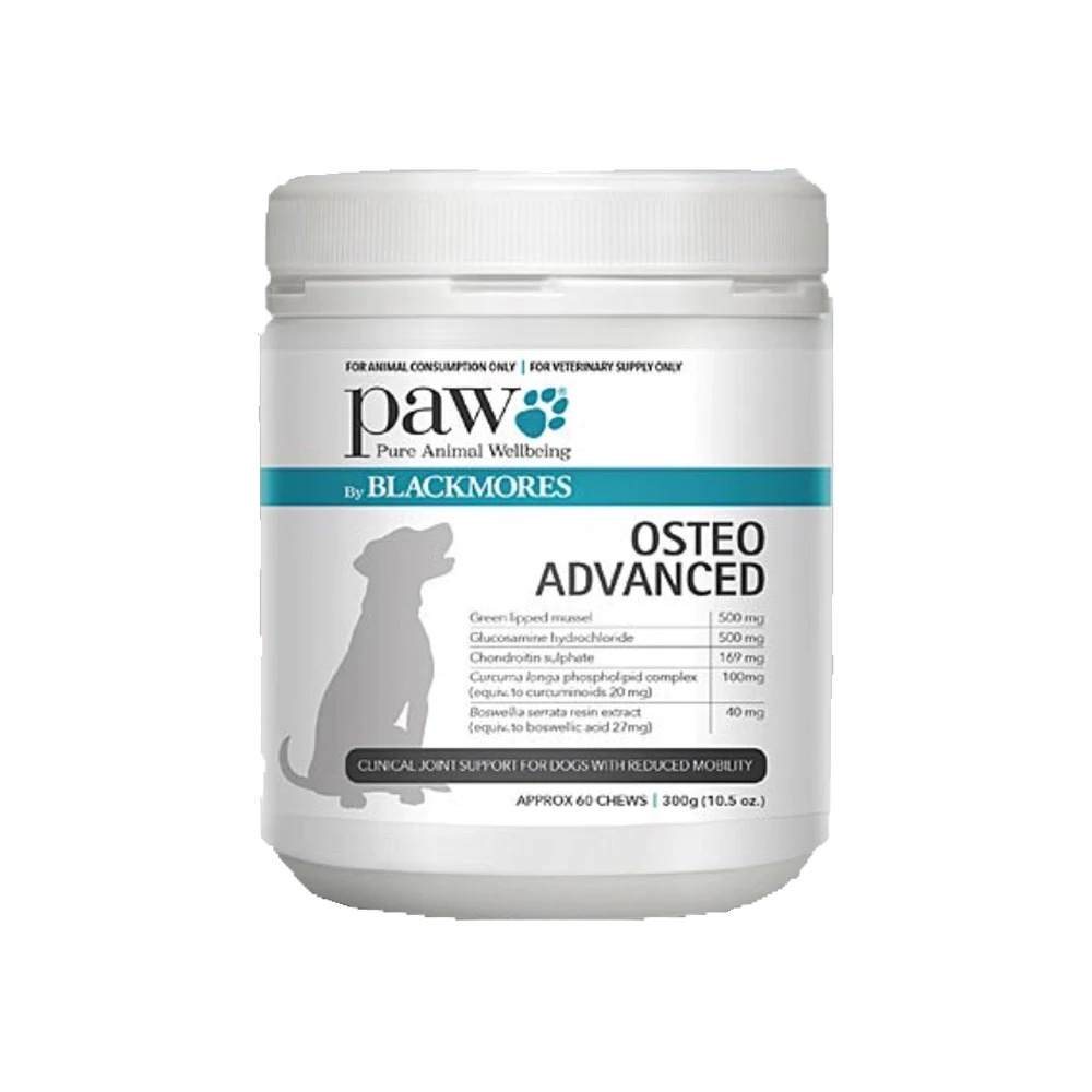 PAW OsteoAdvanced Clinical Joint Support Chews 300g (60 chews)