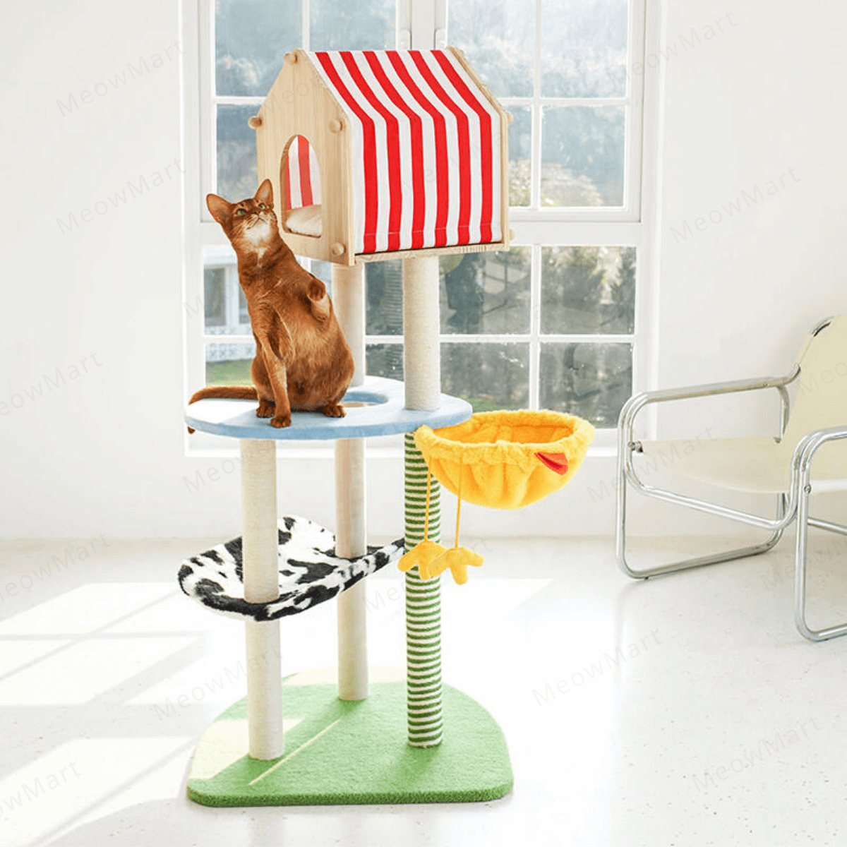 zeze 農場小屋貓爬架