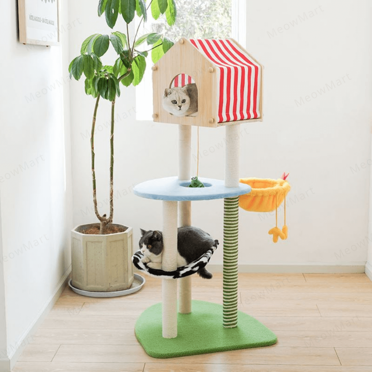 zeze 農場小屋貓爬架