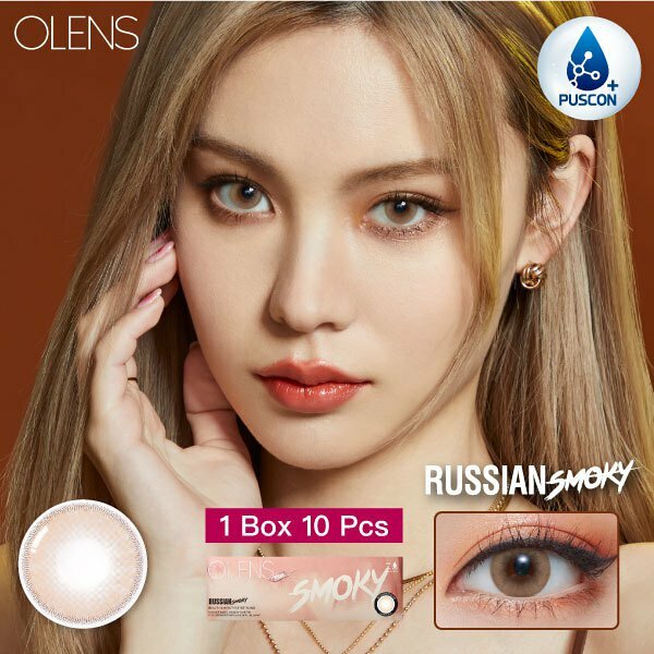 O-LENS Russian Smoky 1 Day (Brown/Gray/Olive) 日拋隱形眼鏡 每盒10片