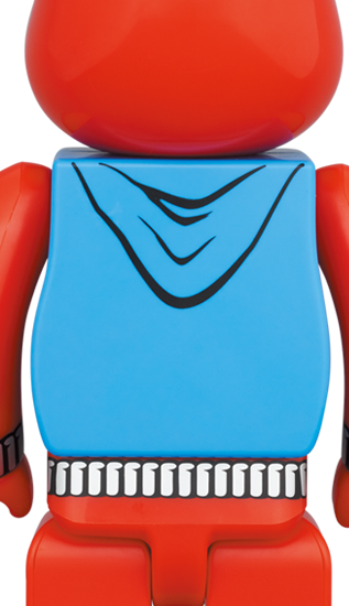 BE@RBRICK SPIDERMAN SCARLET COSTUME 400% 100% 2022