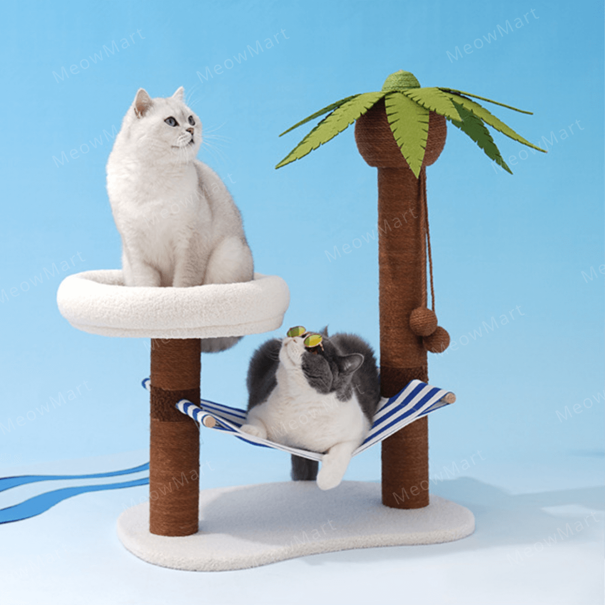 zeze夏日椰島貓爬架