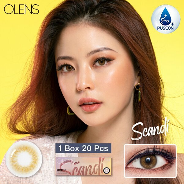 O-LENS Scandi 1 Day 日拋彩妝隱形眼鏡｜每盒20片  (Gray/Hazel)