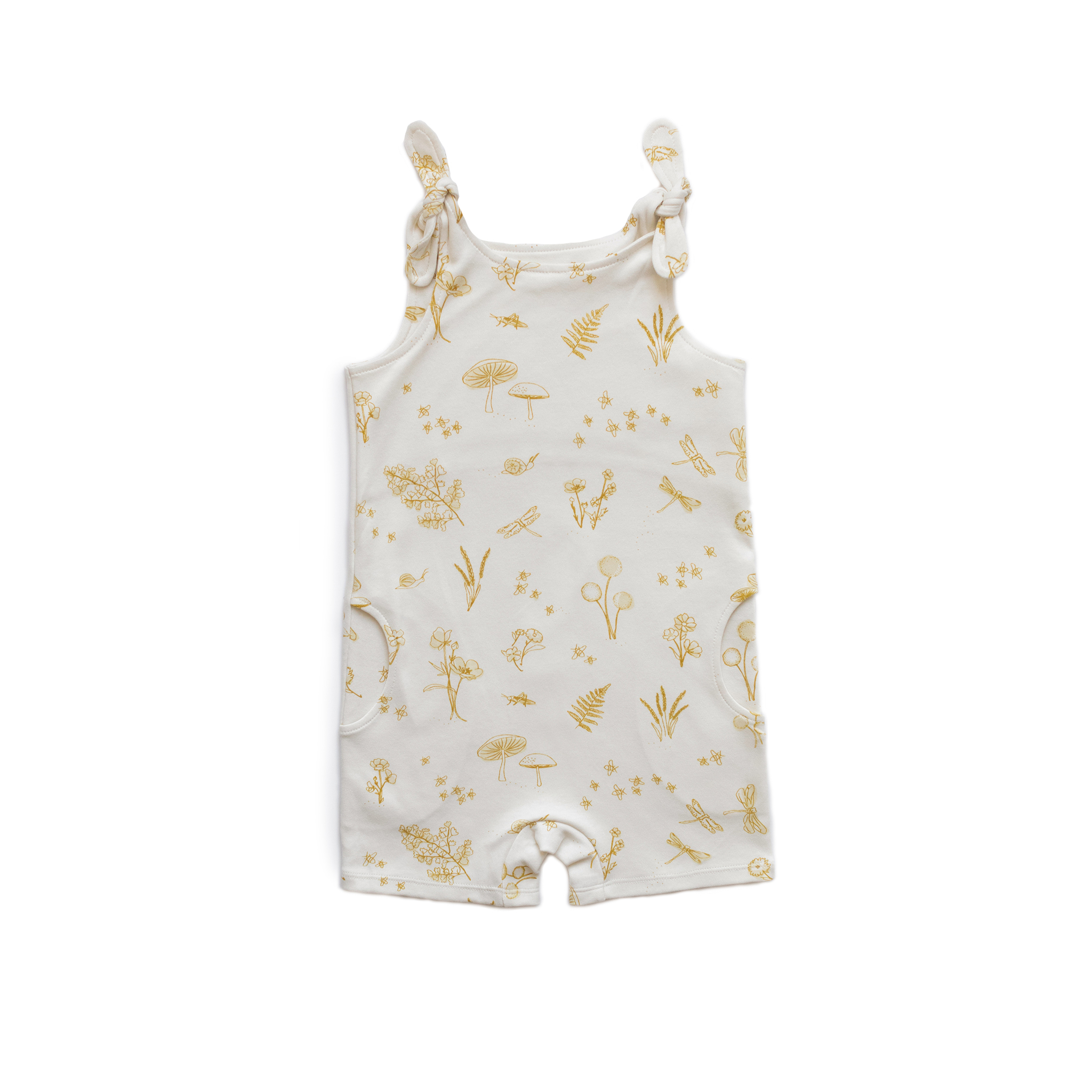 PEHR - Tie Shoulder Romper（Botanica）