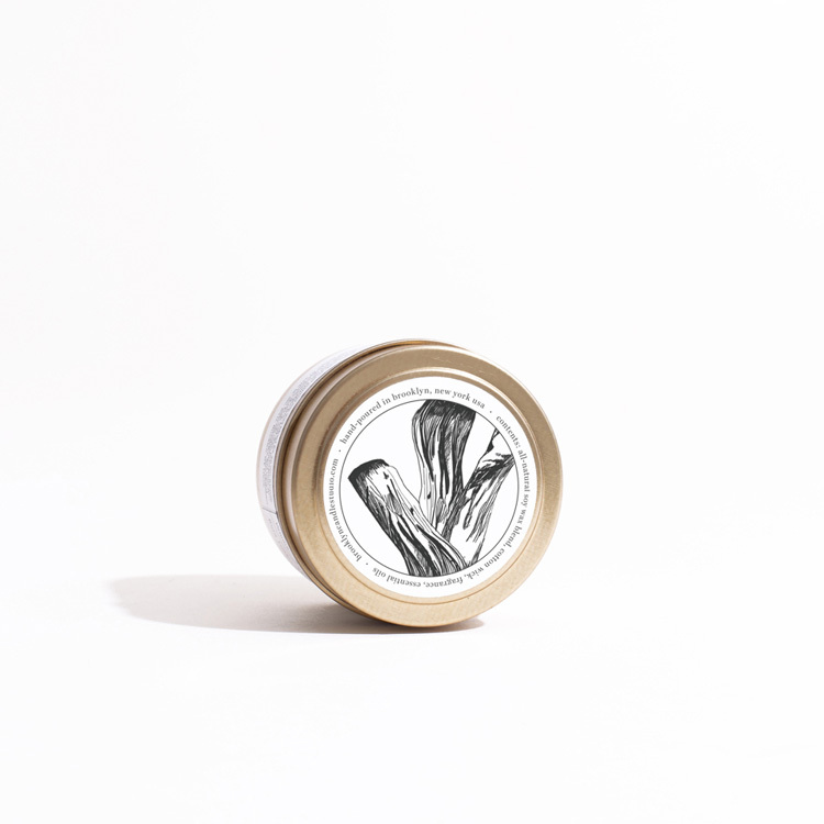 Brooklyn Candle Studio Woodsmoke煙燻木柴旅行金罐香氛蠟燭