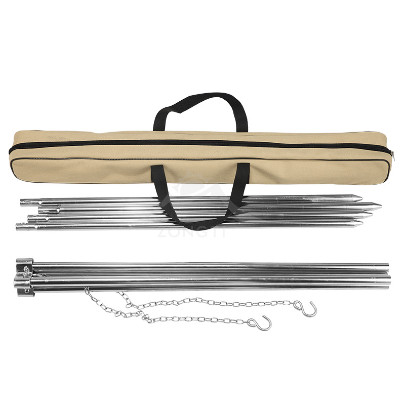 【Campingmoon柯曼】不銹鋼四腳架 MT-130 D-A1-4