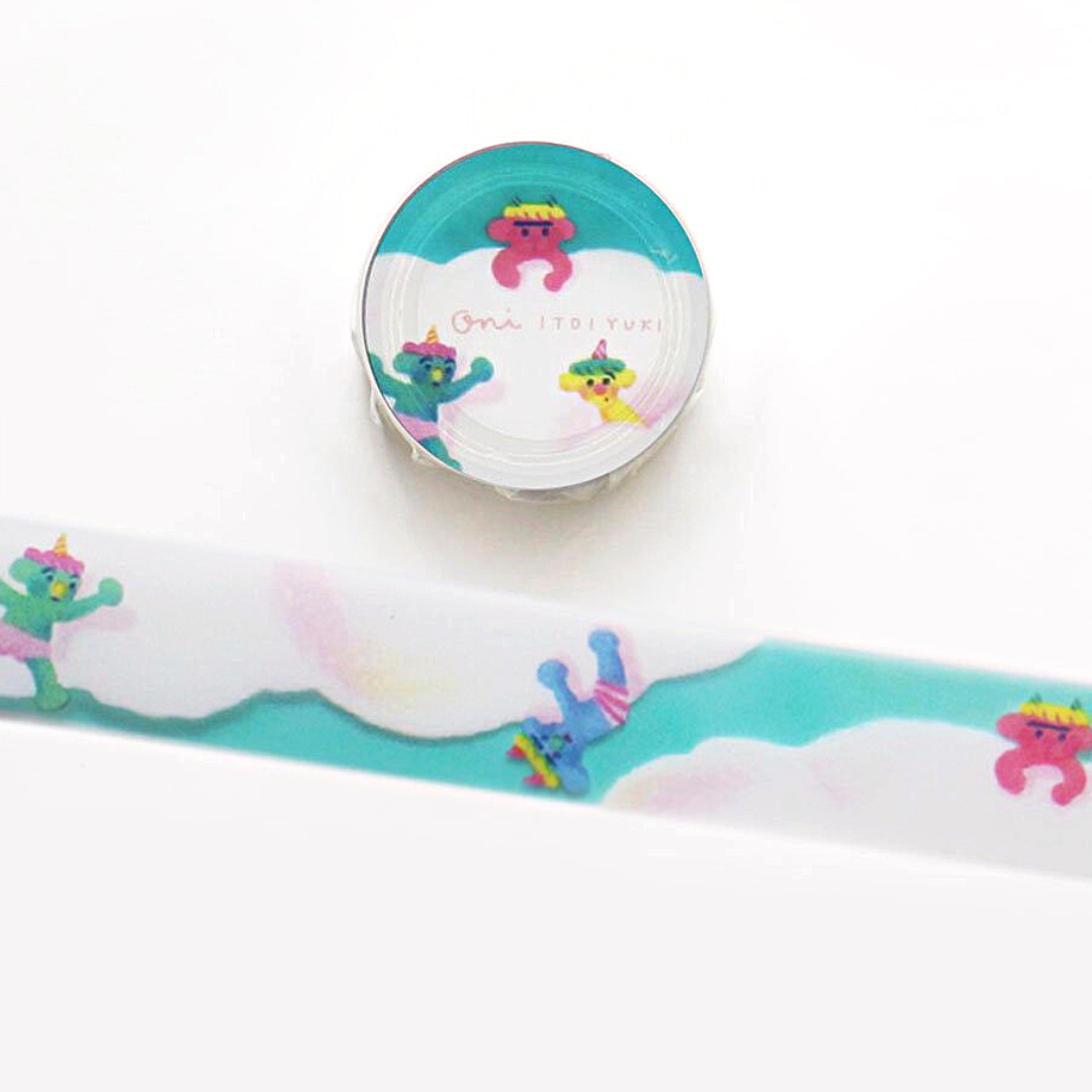 Hyogensha 20mm Clear Masking Tape－Itoi Yuki Series (Japanese Stationery Brand)