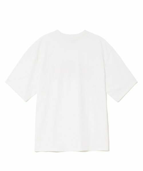 COVERNAT 紅色拱門LOGO T恤 短袖 白色