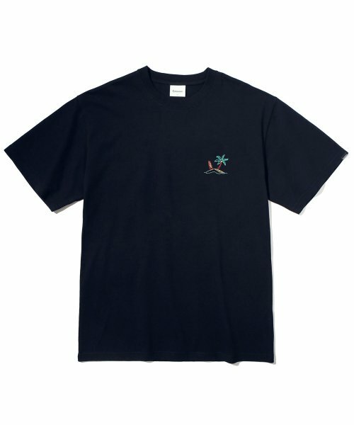 COVERNAT line surferman T恤 短袖 海軍藍