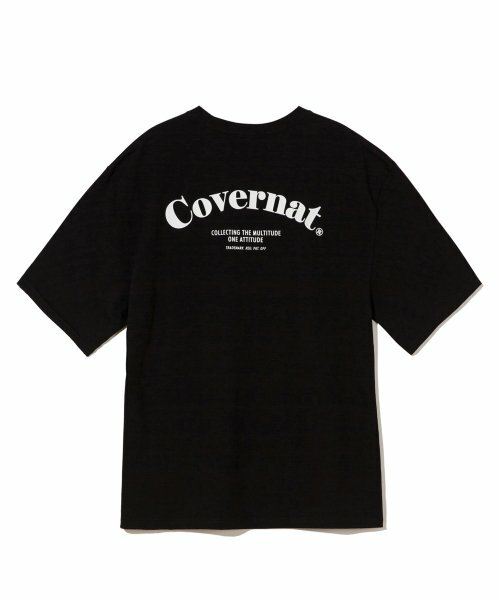 COVERNAT 拱形LOGO T恤 短袖 黑色