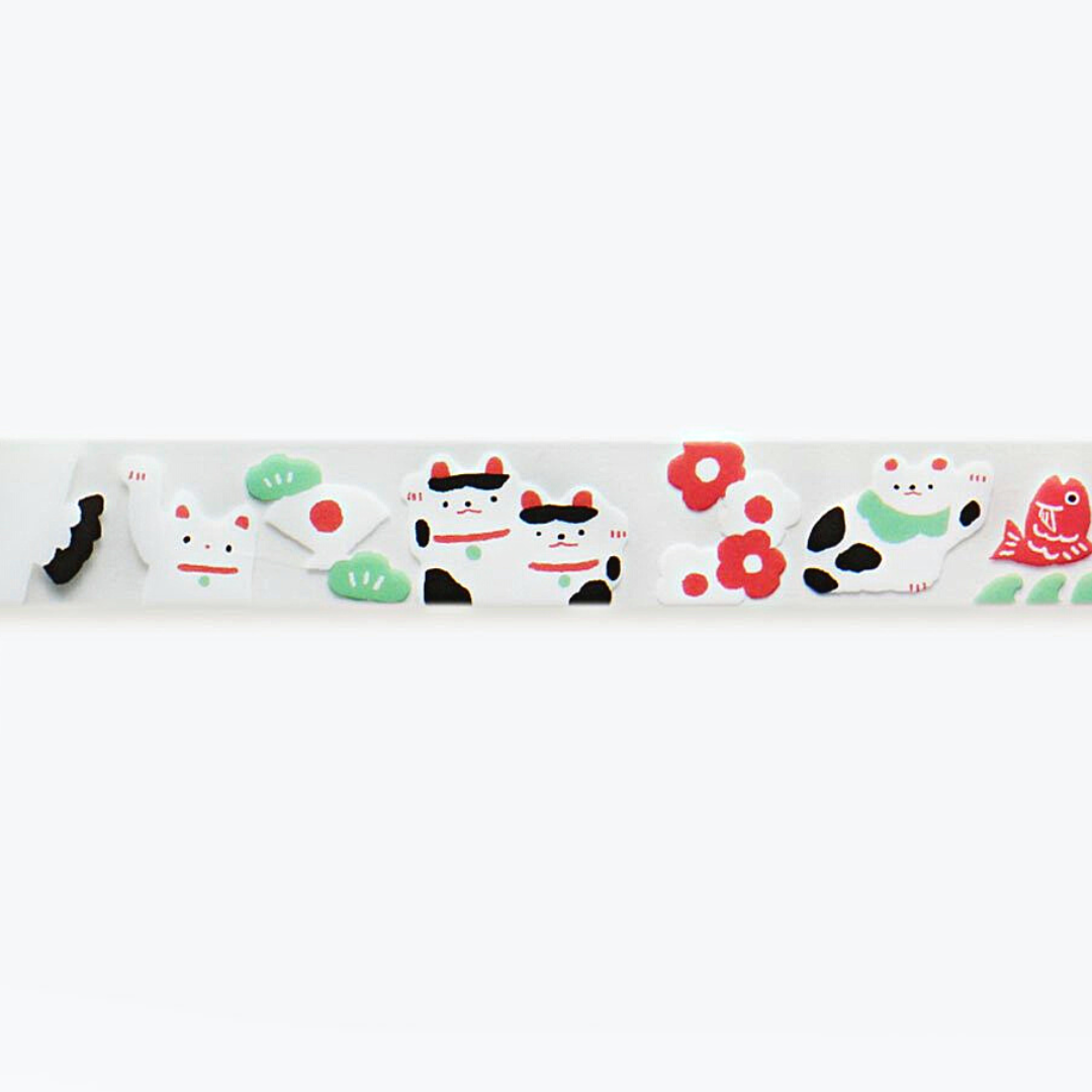 Hyogensha 20mm Clear Masking Tape－ Masao Takahata Series (Japanese Stationery Brand)