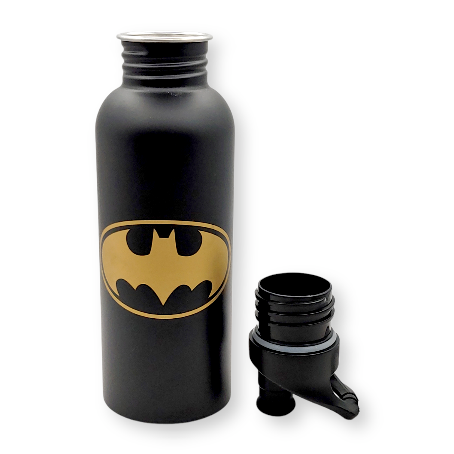 <蝙蝠俠>金色標誌金屬水樽