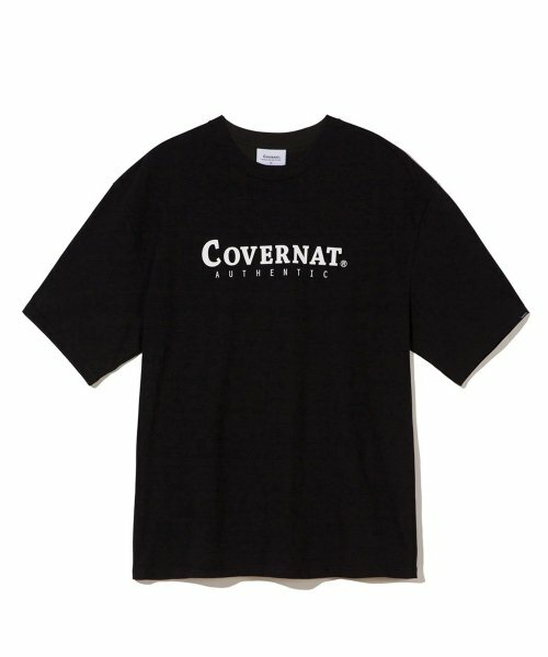 COVERNAT 經典大LOGO T恤 短袖 黑色