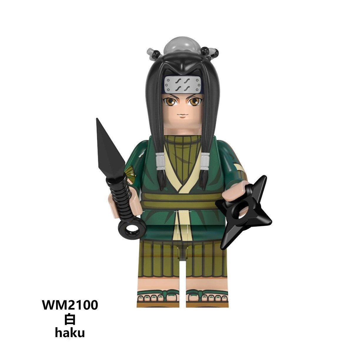 Haku Naruto Custom Minifigures Minifigs